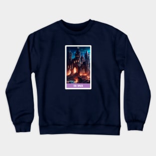 the tower - swiftie tarot card Crewneck Sweatshirt